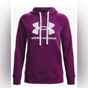 Under Armour Women’s Rival Fleece Logo Hoodie Size Large